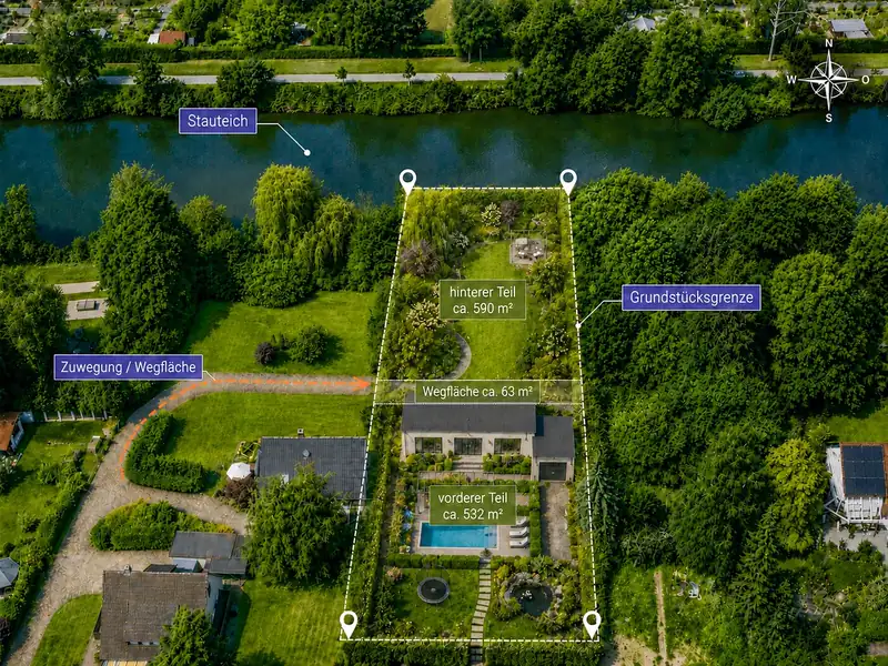 Digitale Visualisierung – mögliche Nutzung, nicht tatsächlicher Zustand, keine Aussage zur baurechtlichen Zulässigkeit