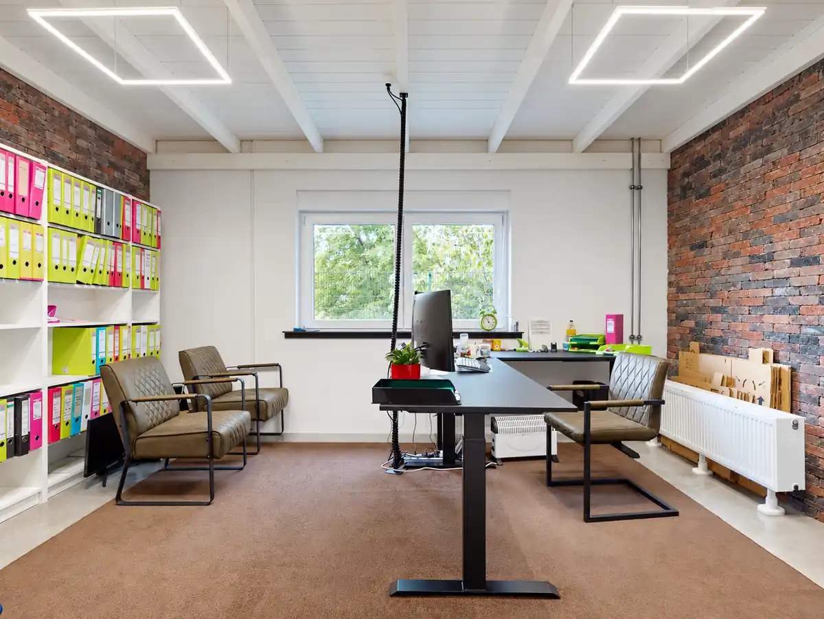 Büro der verkauften Gewerbehalle in Paderborn-Kernstadt